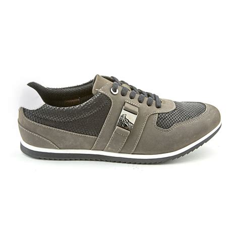 versace collection mesh trainers